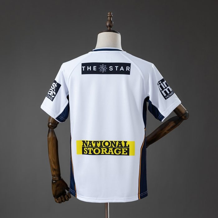 NRL Brisbane Broncos 2026 Mens Heritage Jersey White S-5XL - 图片 2