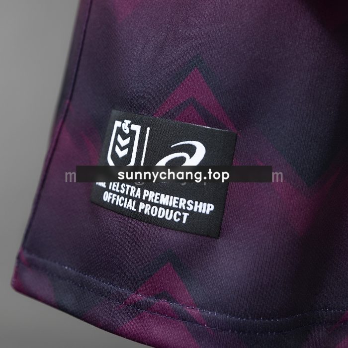 NRL Brisbane Broncos 2026 Men's Club World Cup Challenge Jersey - 图片 4