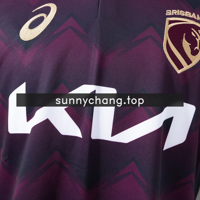 NRL Brisbane Broncos 2026 Men's Club World Cup Challenge Jersey - 图片 8