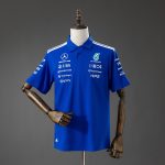 Mercedes-AMG Team 2026 F1 Racing Suit Blue Polo
