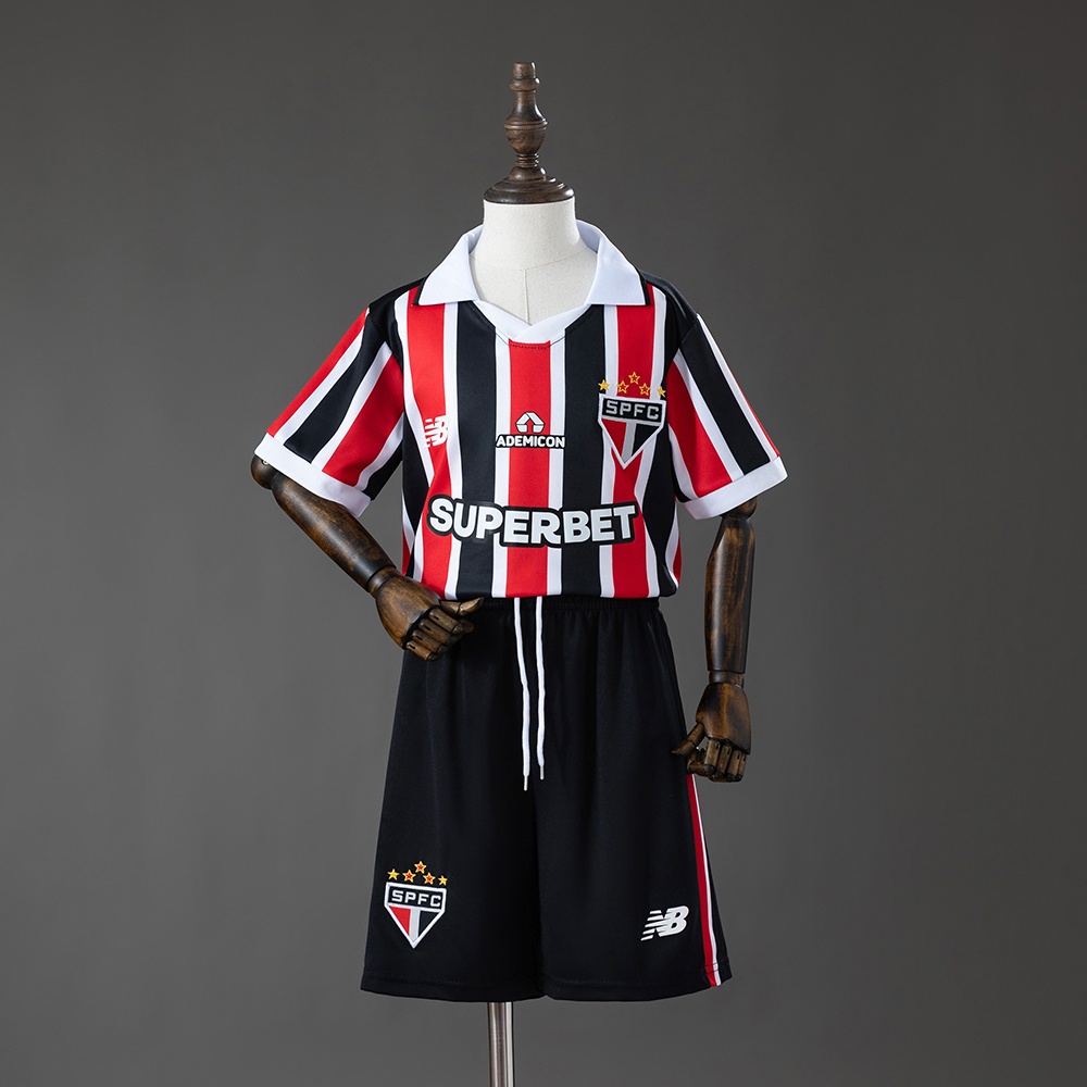 JER-10161_1 Sao Paulo 26/27 Away Kids Kit Jersey Size 16-28 - 图片 1