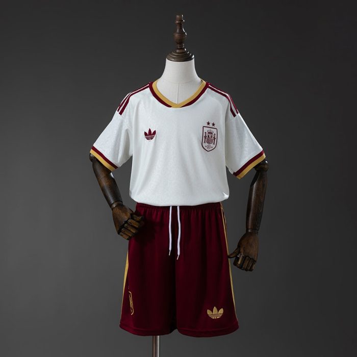Spain 2026 Away 2-Star Champion Edition Kids Kit - 图片 4