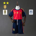 Spain 2026 Home 2-Star Champion Edition Kids Kit