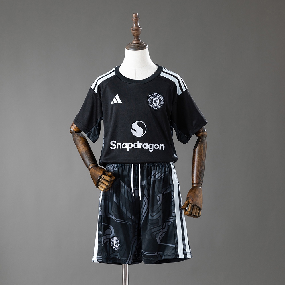 JER-10171_1 M-U 26/27 Goalkeeper Kids Kit Jersey - 图片 1