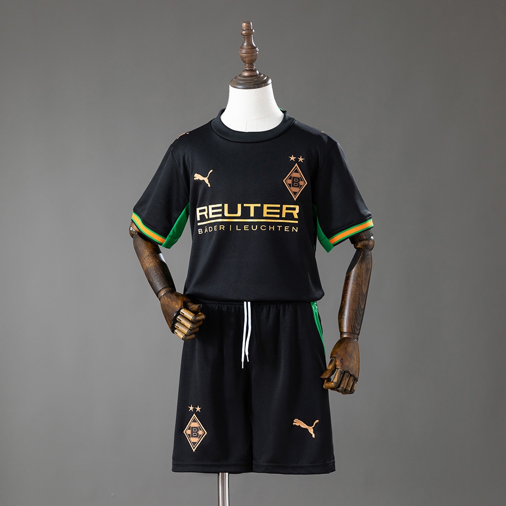 JER-10180_1 Borussia Monchengladbach 26/27 Away Kids Kit Jersey - 图片 1