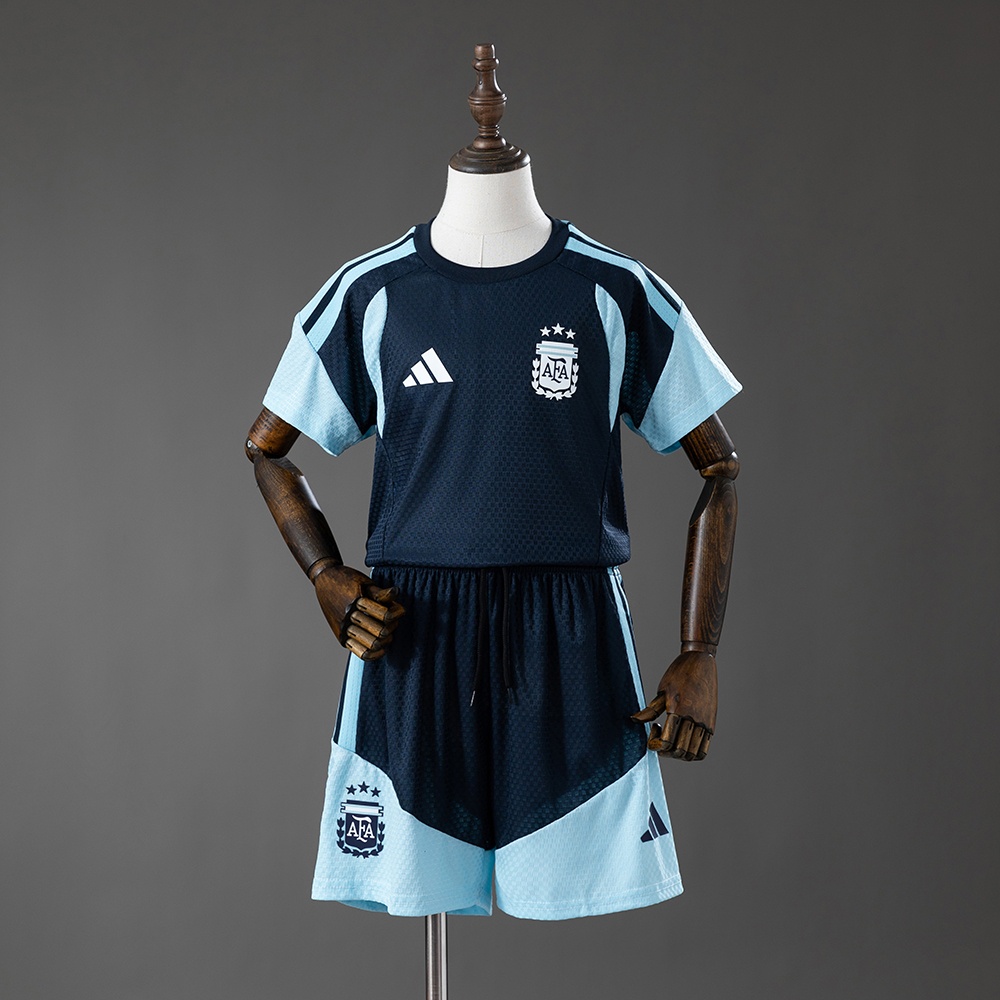 JER-10203_1 Argentina 2026 Player Version Training Kids Kit Jersey - Blue - 图片 1