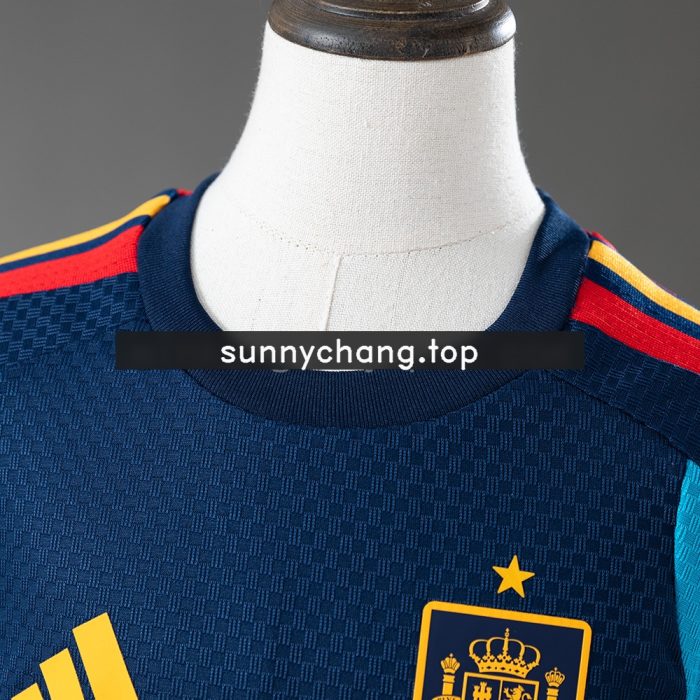Spain 2026 Player Version Training Kids Kit Jersey - Royal Blue - 图片 7