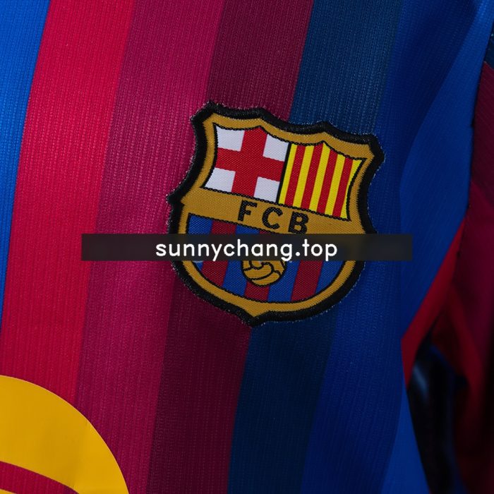 Barcelona 26/27 Home Kids Kit Jersey - 图片 7