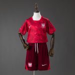 Poland 2026 Away Kids Kit Jersey