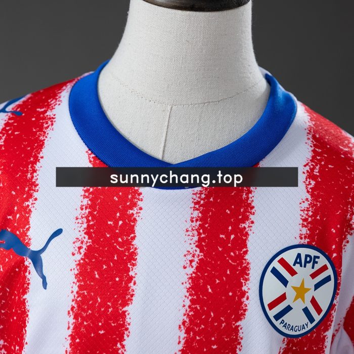 Paraguay 2026 Home Kids Kit Jersey - 图片 8