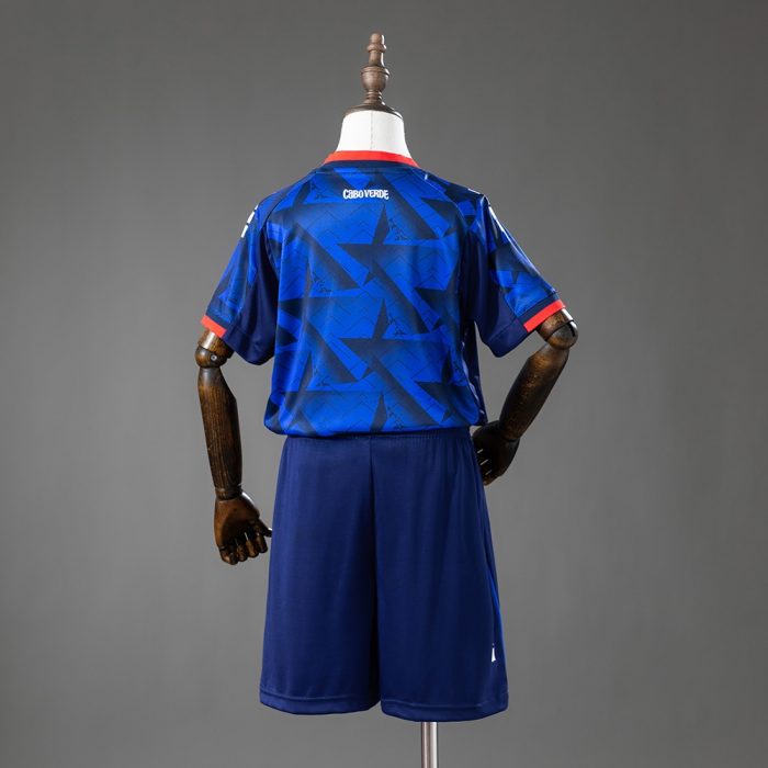 Cabo Verde 2026 Home Kids Kit Jersey - 图片 2