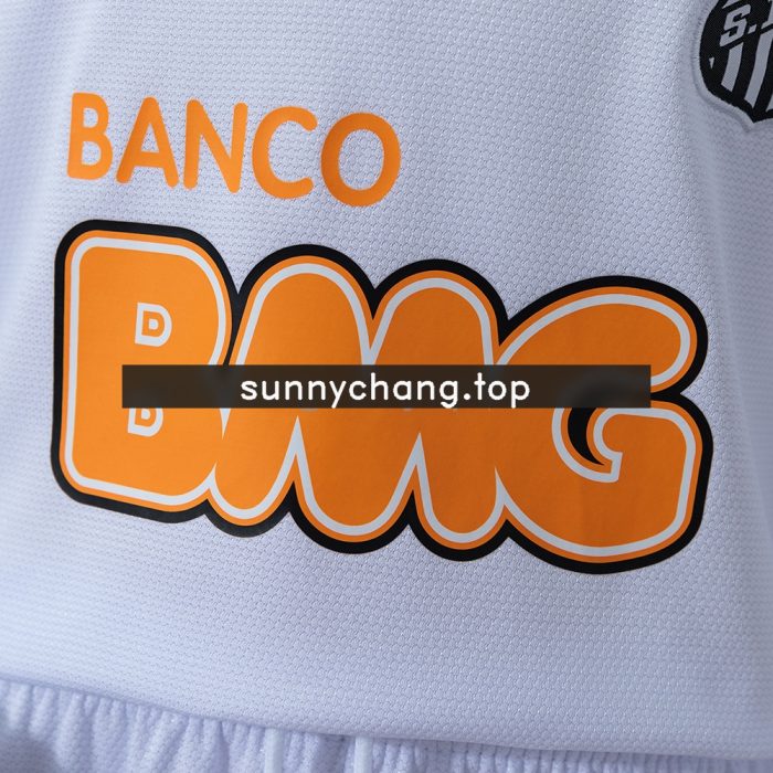 Santos 12/13 Home Retro Long Sleeve Kids Kit Jersey - 图片 8