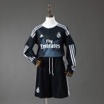 Real Madrid 14/15 Third Away Retro Long Sleeve Kids Kit Jersey