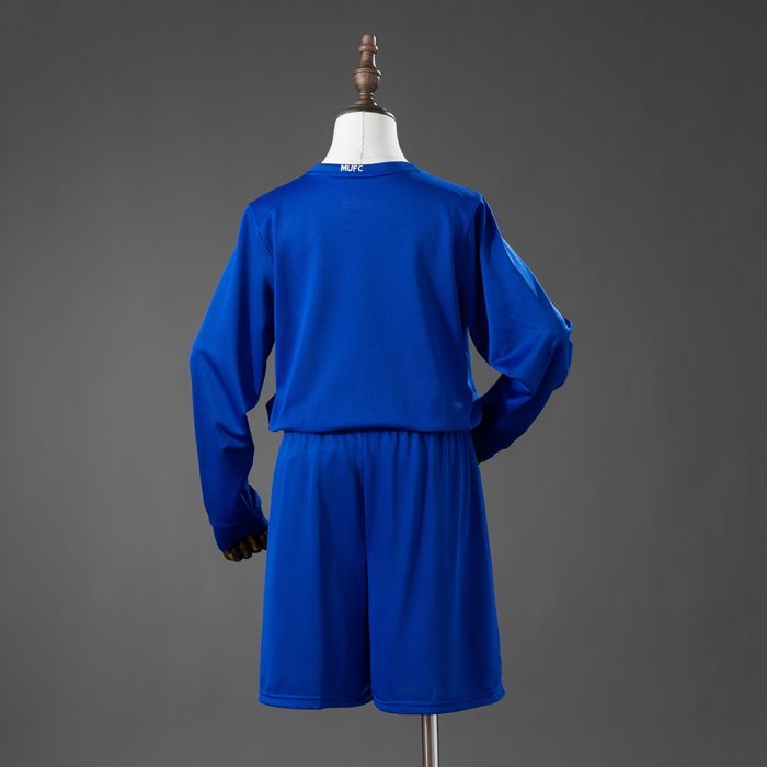 M-U 08/09 Third Away Retro Long-Sleeve Kids Kit Jersey - 图片 2