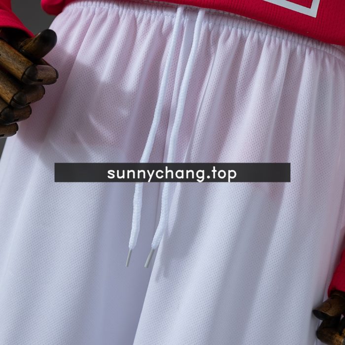 M-U 07/08 Home Retro Long Sleeve Kids Kit Jersey - 图片 6