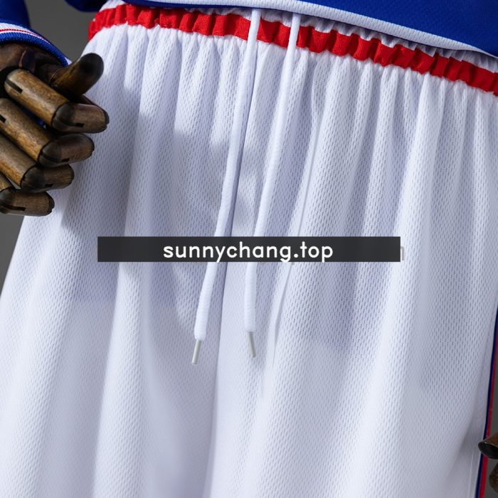 France 1998 Home Retro Long Sleeve Kids Kit Jersey - 图片 5