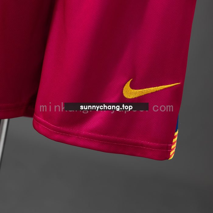 Barcelona 05/06 Home Retro Long Sleeve Kids Kit Jersey - 图片 4