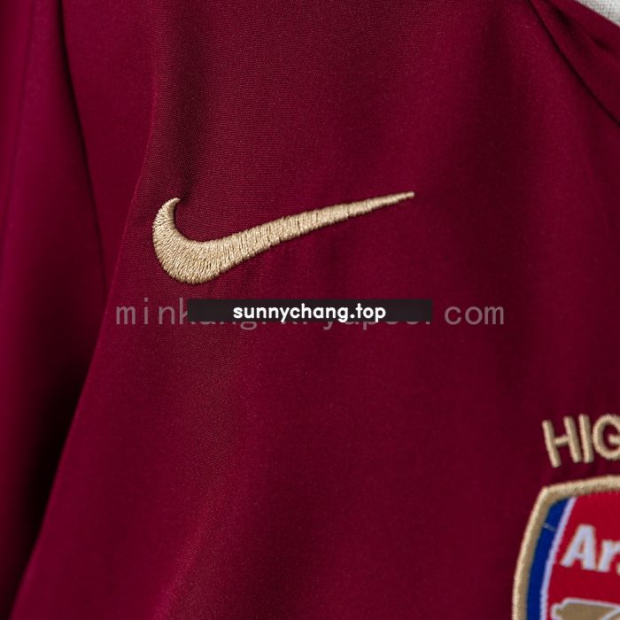 Arsenal 05/06 Home Retro Long Sleeve Kids Kit Jersey - 图片 6