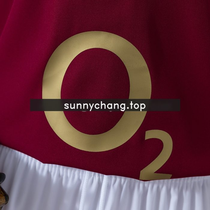 Arsenal 05/06 Home Retro Long Sleeve Kids Kit Jersey - 图片 8