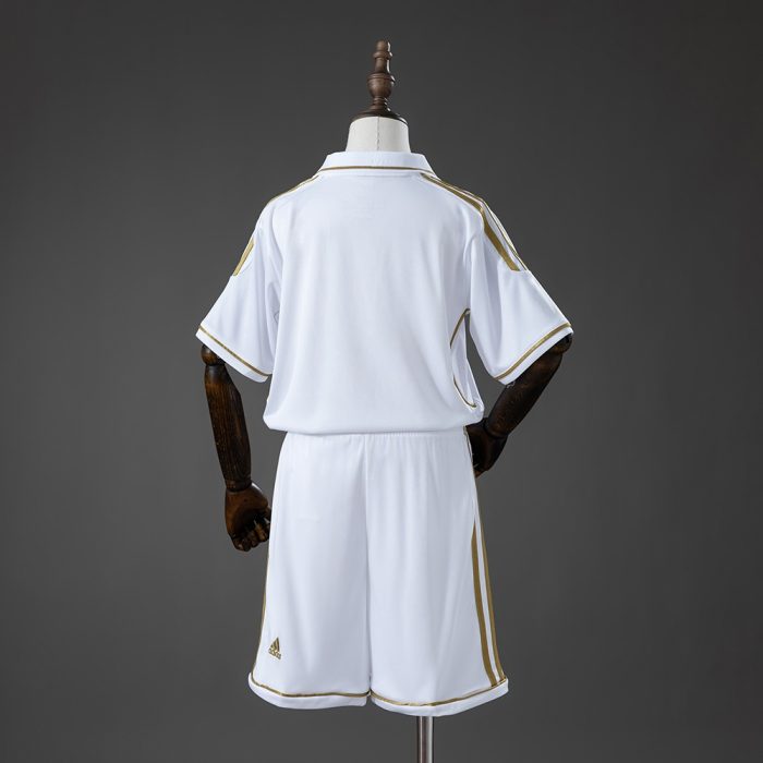 Real Madrid 11/12 Home Retro Kids Kit Jersey - 图片 2