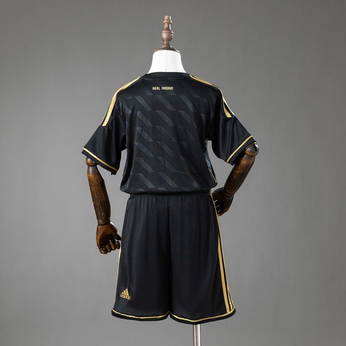 Real Madrid 11/12 Away Retro Kids Kit Jersey - 图片 2