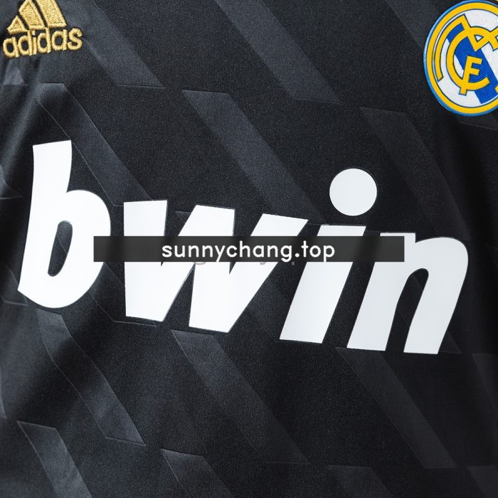 Real Madrid 11/12 Away Retro Kids Kit Jersey - 图片 8