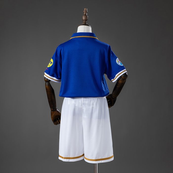 Italy 1996 Home Retro Kids Kit Jersey - 图片 2