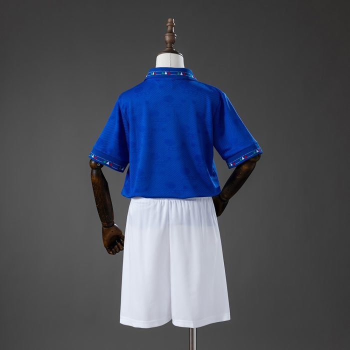 Italy 1994 Home Retro Kids Kit Jersey - 图片 2