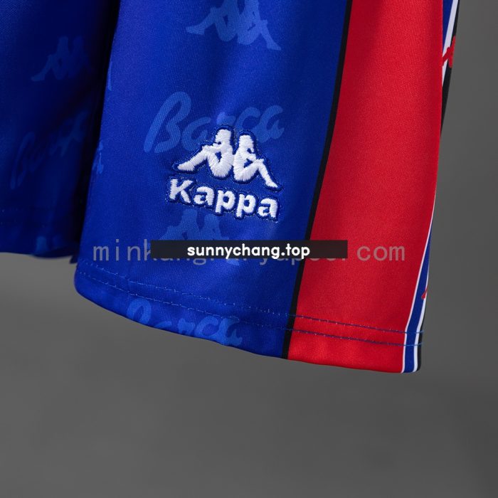 Barcelona 96/97 Home Retro Kids Kit Jersey - 图片 3