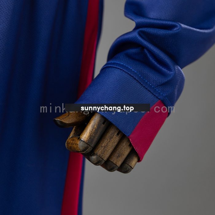 Barcelona 14/15 Home Retro Long-Sleeve Kids Kit Jersey - 图片 5