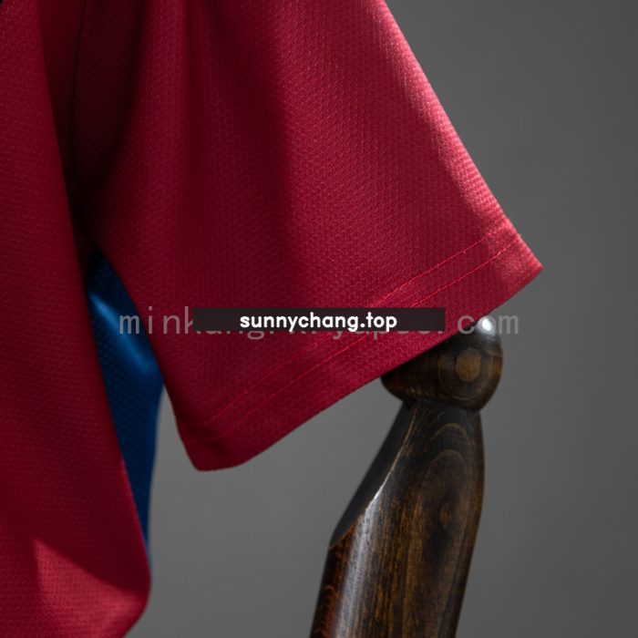 Barcelona 08/09 Home Retro Kids Kit Jersey - 图片 5