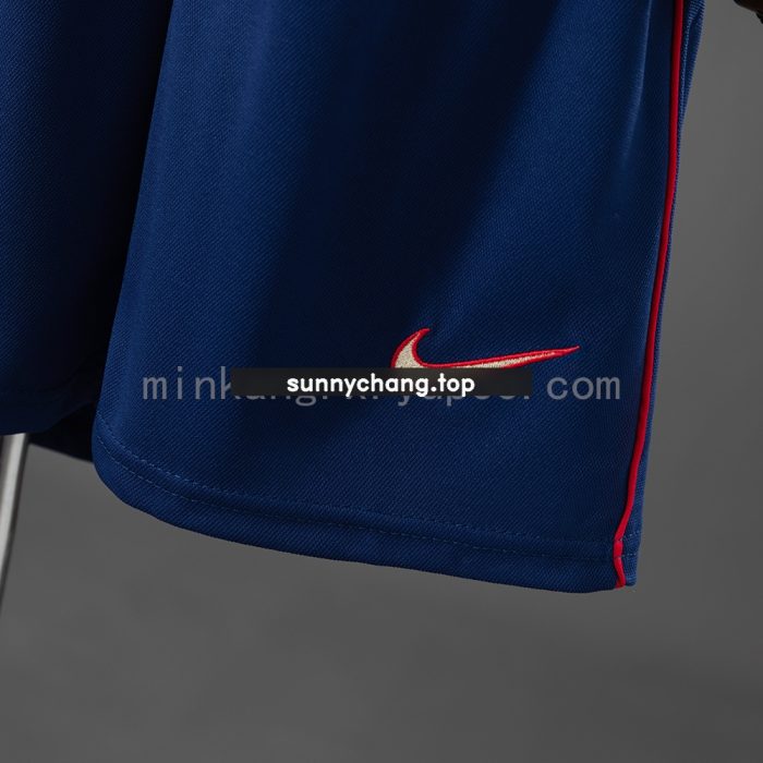 Barcelona 100th Anniversary Retro Long-Sleeve Kids Kit Jersey - 图片 3
