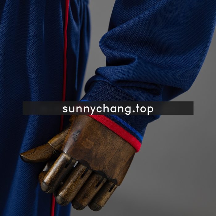 Barcelona 100th Anniversary Retro Long-Sleeve Kids Kit Jersey - 图片 5