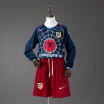 Atletico Madrid 04/05 Away Retro Long-Sleeve Kids Kit Jersey