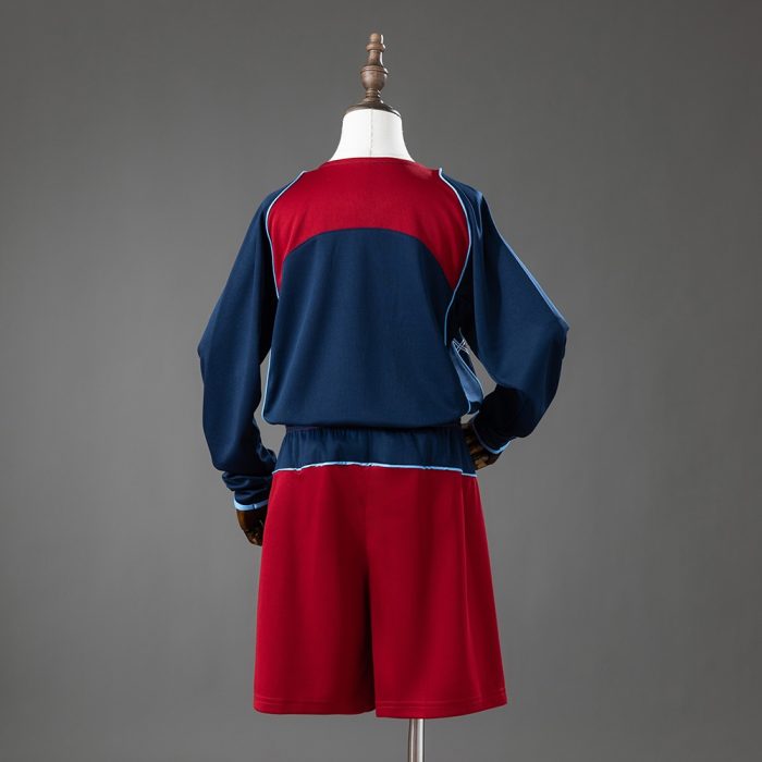 Atletico Madrid 04/05 Away Retro Long-Sleeve Kids Kit Jersey - 图片 2