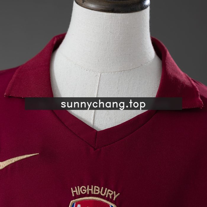 Arsenal 05/06 Home Retro Kids Kit Jersey - 图片 8