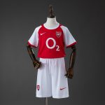 Arsenal 02/04 Home Retro Kids Kit Jersey
