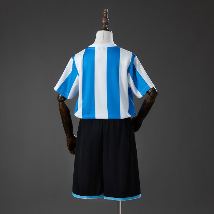 Argentina 1986 Home Retro Kids Kit Jersey - 图片 2