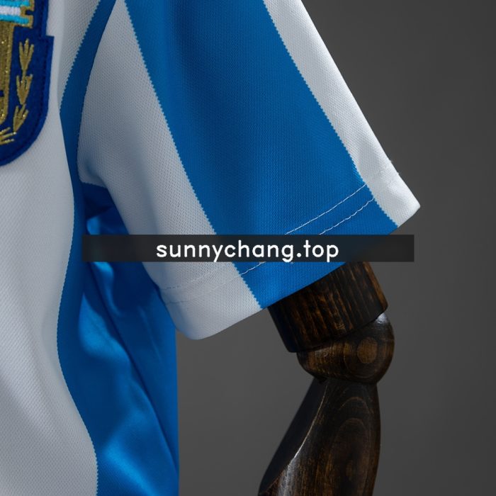Argentina 1986 Home Retro Kids Kit Jersey - 图片 5