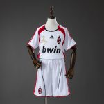 AC Milan 06/07 Away Retro Kids Kit Jersey