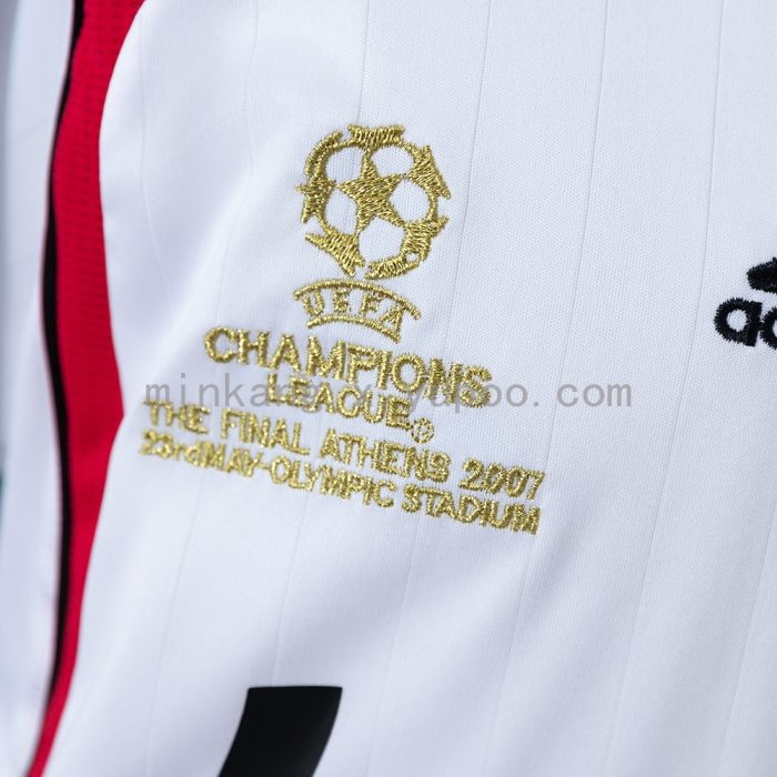 AC Milan 06/07 Away Retro Kids Kit Jersey - 图片 7