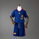Spain 2010 Away Retro Kids Kit
