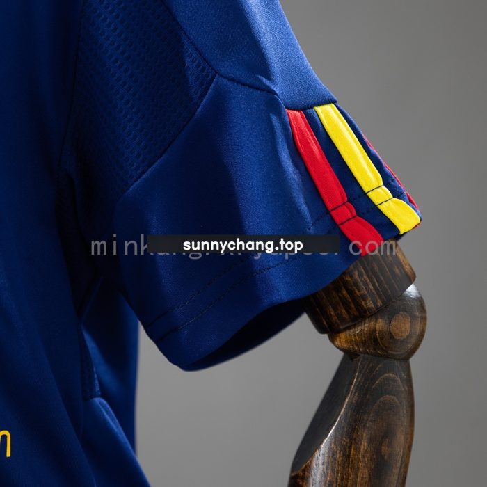 Spain 2010 Away Retro Kids Kit - 图片 5