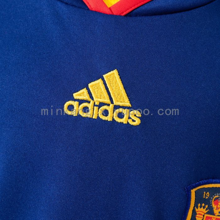 Spain 2010 Away Retro Kids Kit - 图片 7