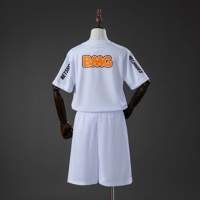Santos 12/13 Home Retro Kids Kit Jersey - 图片 2