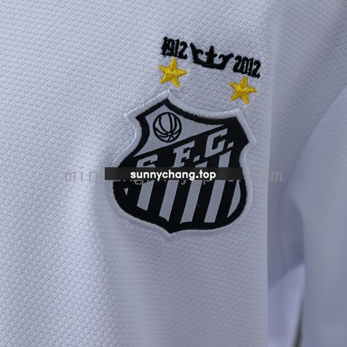 Santos 12/13 Home Retro Kids Kit Jersey - 图片 7