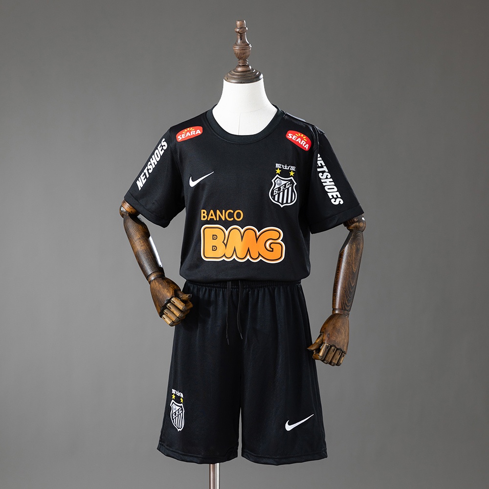 JER-10286_1 Santos 12/13 Away Retro Kids Kit Jersey - 图片 1