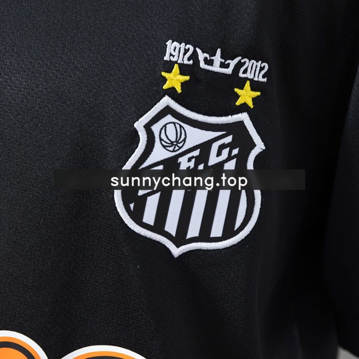 Santos 12/13 Away Retro Kids Kit Jersey - 图片 7