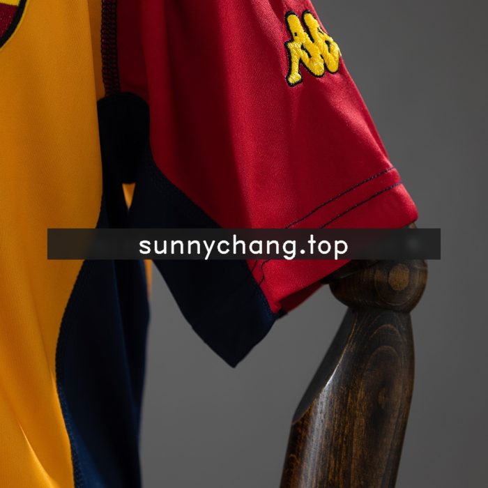 Roma 00/01 Champion Edition Retro Kids Kit Jersey - 图片 5