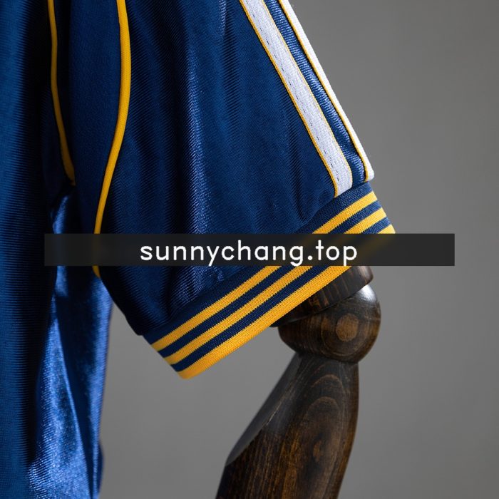 Real Madrid 98/00 Third Away Retro Kids Kit Jersey - 图片 5